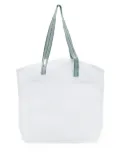 Sarah Chofakian Tela mesh tote bag - White