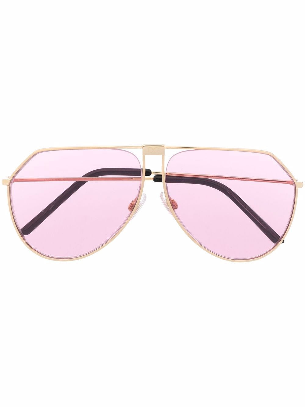 фото Dolce & gabbana eyewear солнцезащитные очки-авиаторы dg2248