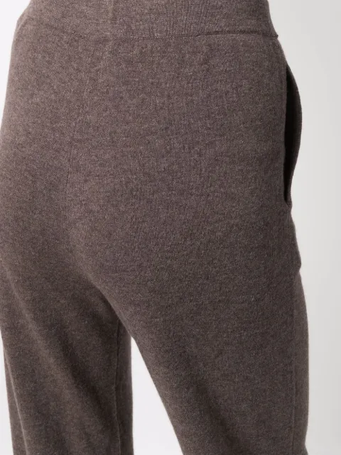 12 STOREEZ Seam Detail Knit Trousers 