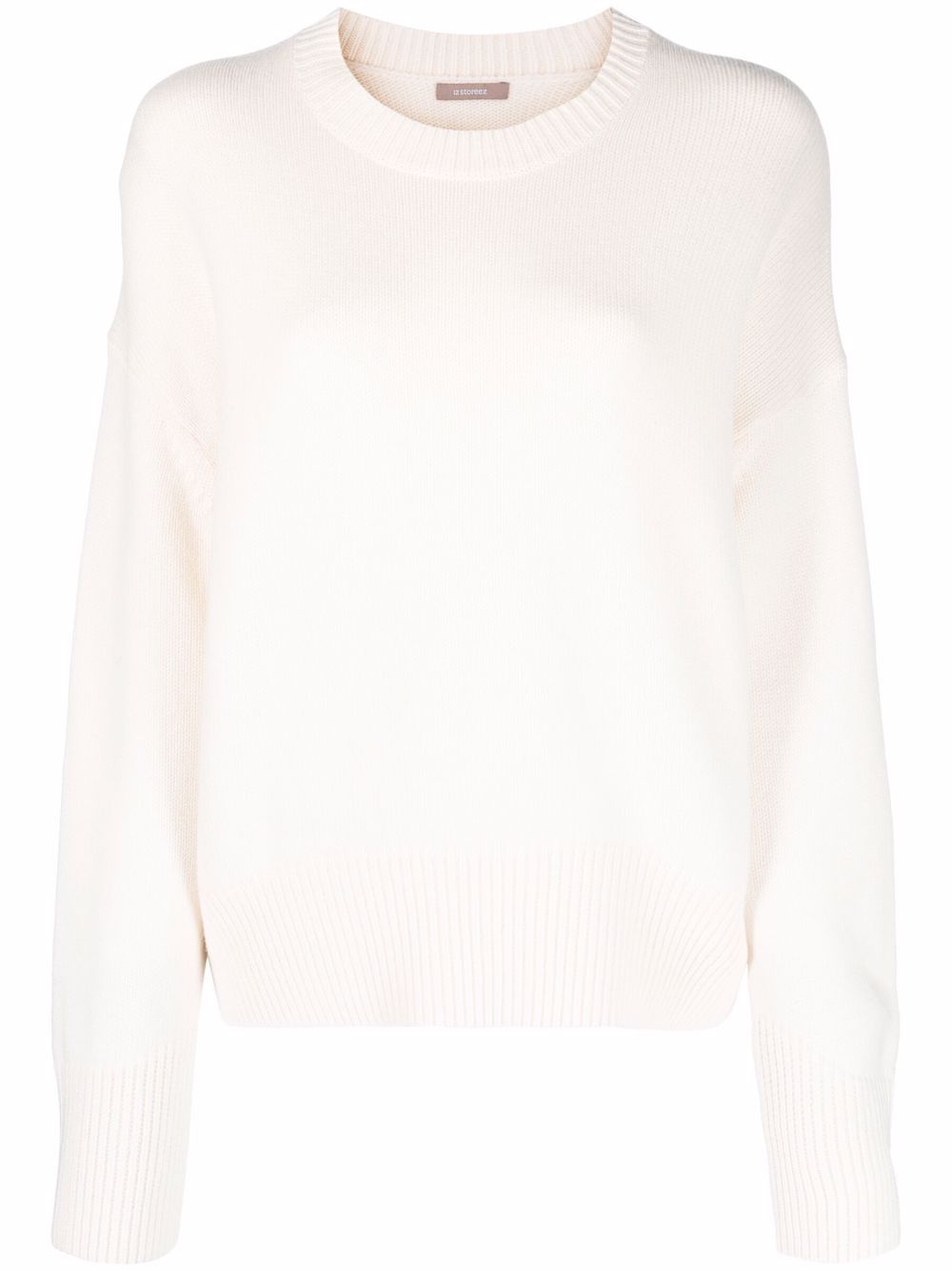 

12 STOREEZ cashmere-wool jumper - Neutrals