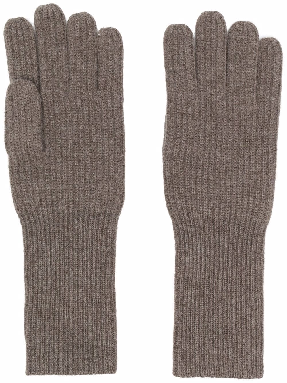 

12 STOREEZ guantes slip-on tejidos - Marrón