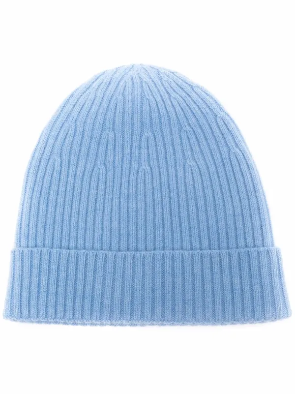 12 STOREEZ rib-knit Beanie Hat - Farfetch