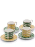 POLSPOTTEN set of 4 Espresso set (100ml) - Yellow