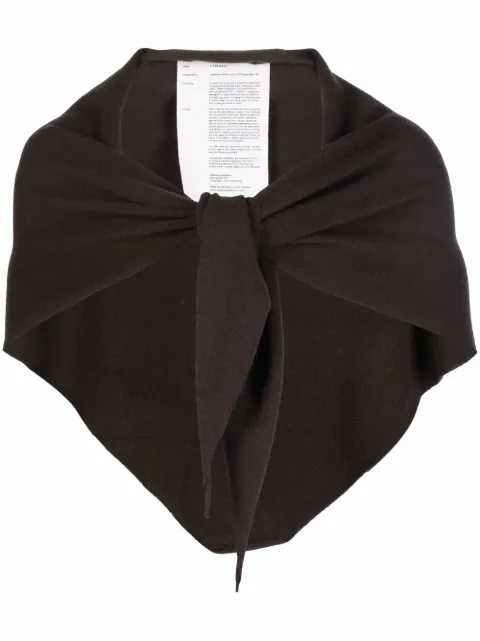extreme cashmere knitted cashmere scarf