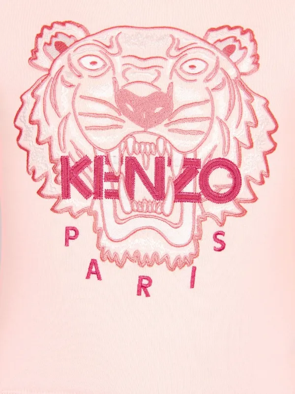 Kenzo Kids Tiger Logo Embroidered Sweatshirt Farfetch