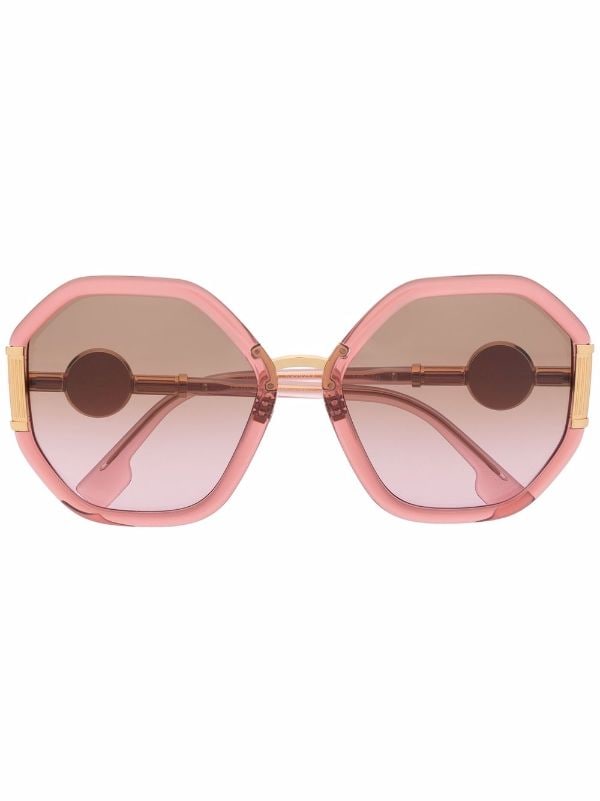 versace geometric sunglasses