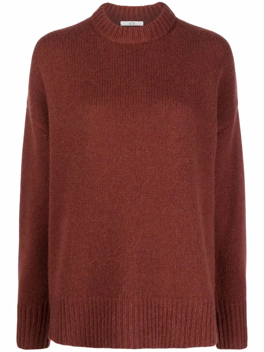 

Co mock neck cashmere jumper - Red