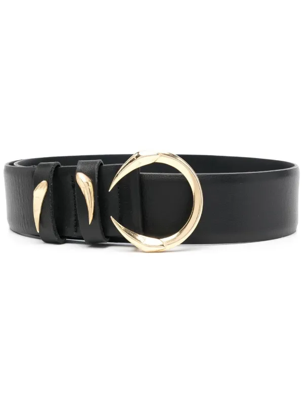 Roberto Cavalli Tiger Tooth-buckle Belt 