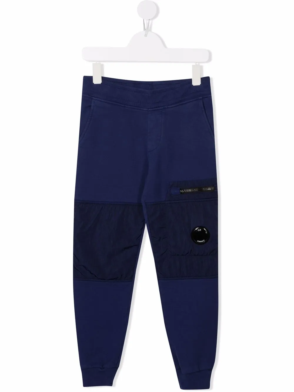 C.P. Company Kids Katoenen trainingsbroek Blauw
