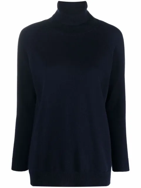 Drumohr roll neck cashmere jumper