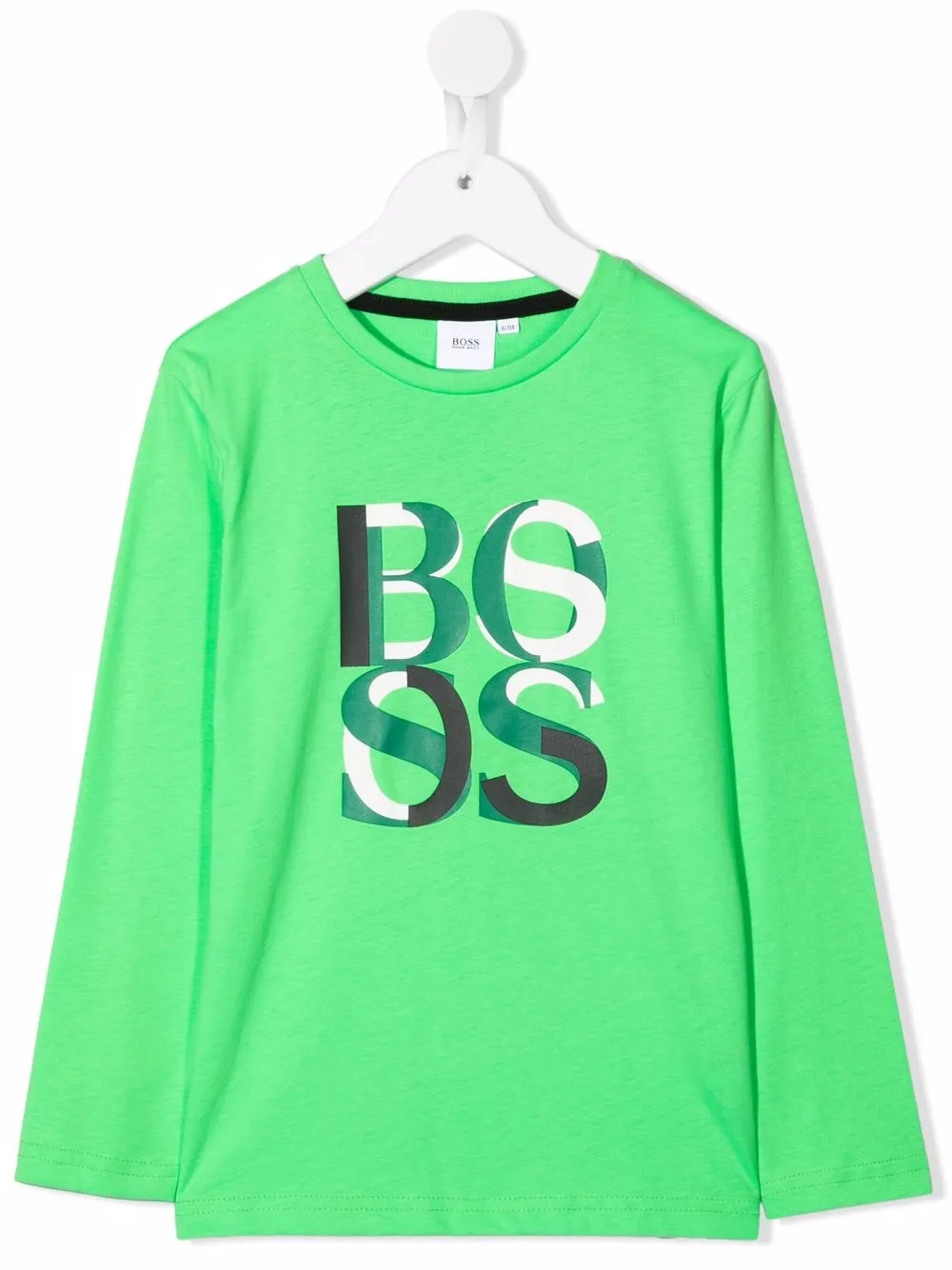 

BOSS Kidswear playera con logo estampado - Verde