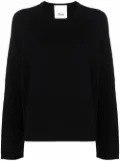 Allude crew-neck cashmere jumper - Black
