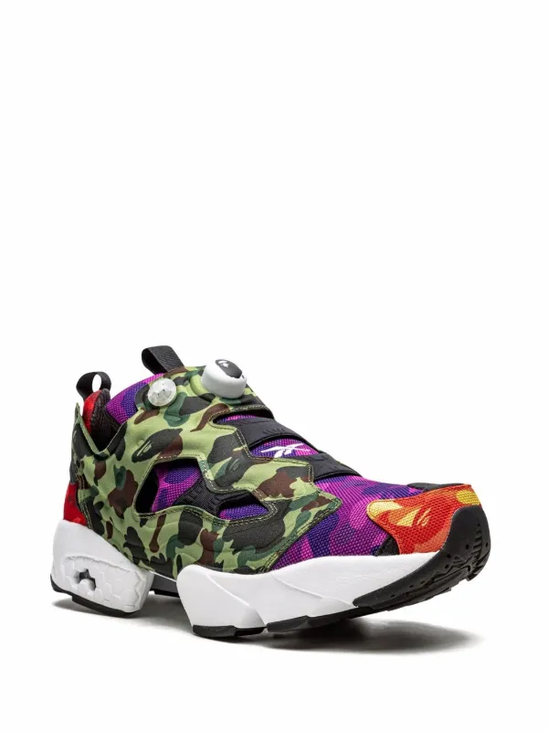 Reebok x BAPE Instapump Fury OG Sneakers - Farfetch