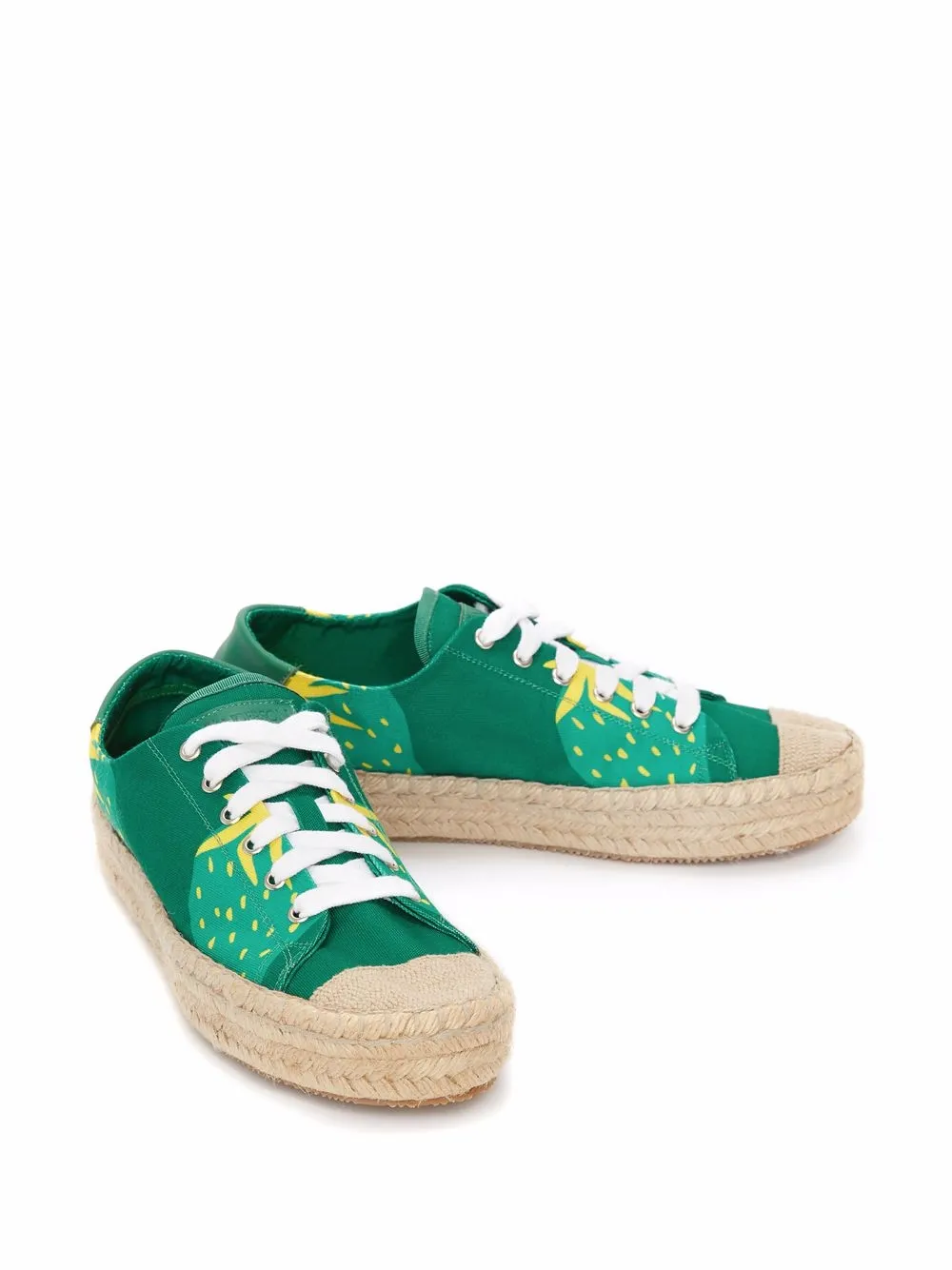 JW Anderson strawberryprint Espadrille Sneakers Farfetch