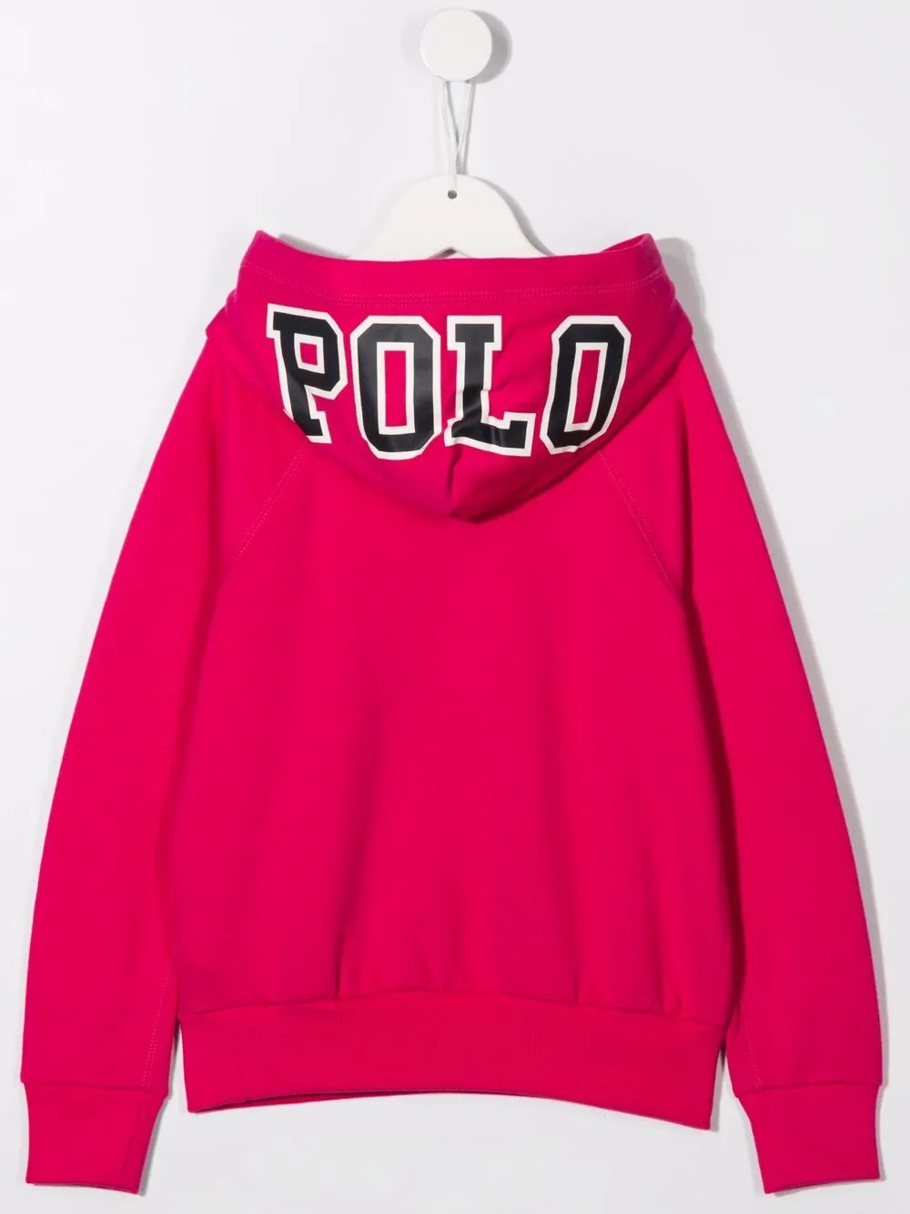 Polo Ralph Lauren Polo Pony-motif Cotton Hoodie In Pink