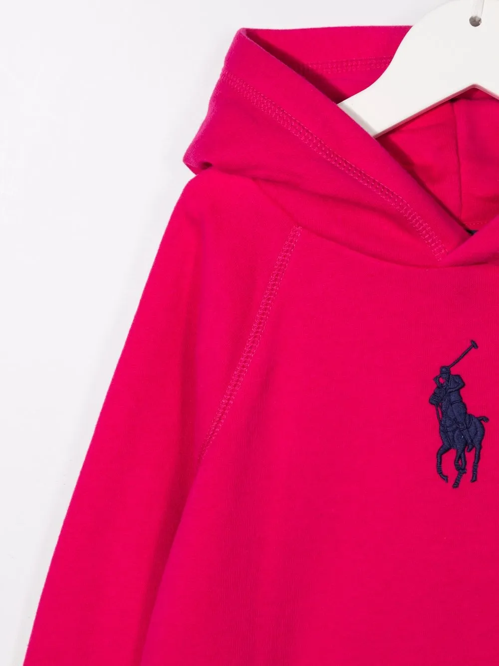 Polo Ralph Lauren Polo Pony-motif Cotton Hoodie In Pink
