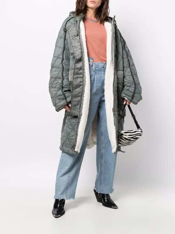 reversible cape coat