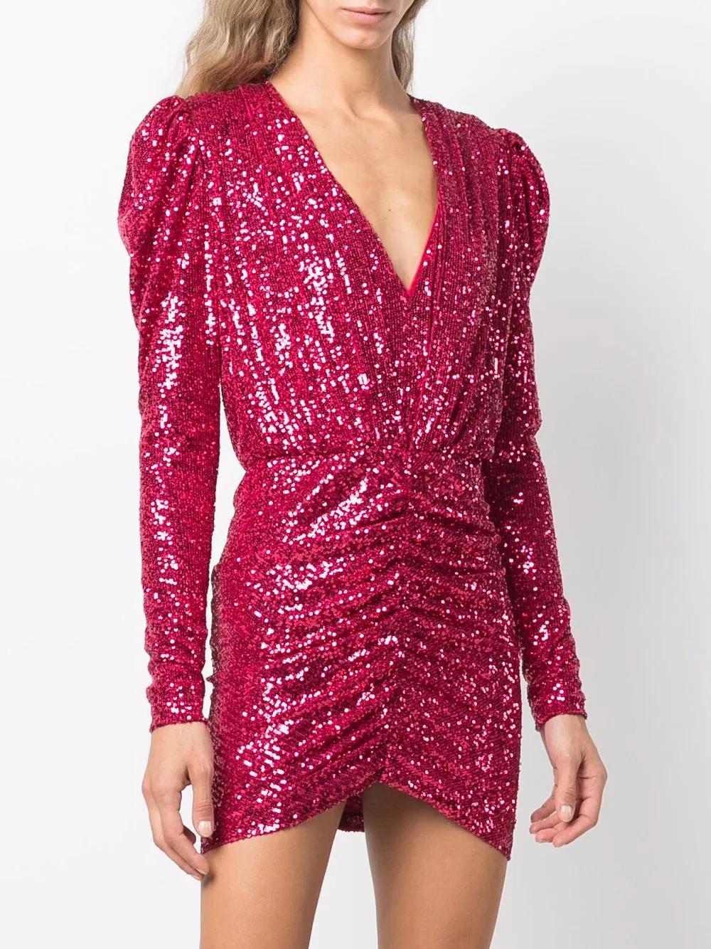 фото Pinko платье мини с пайетками