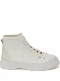 JW Anderson embossed high-top sneakers - White
