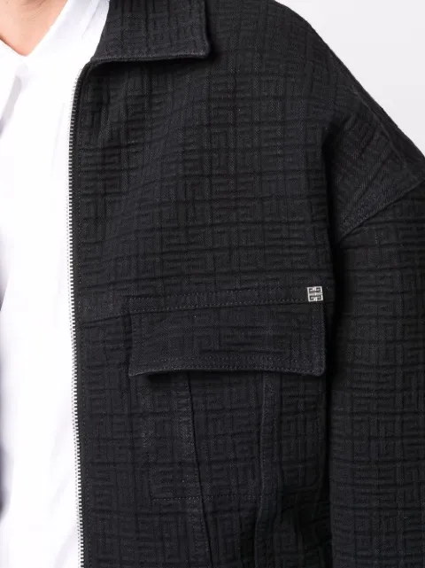 Givenchy 4G Monogram Denim Jacket - Farfetch