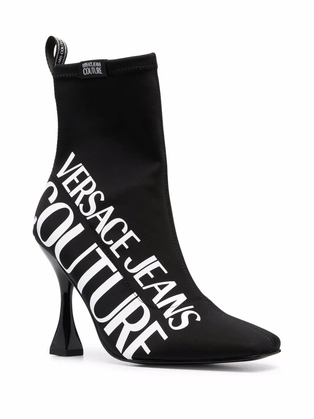 Versace Jeans Couture logo-print 100mm Boots - Farfetch