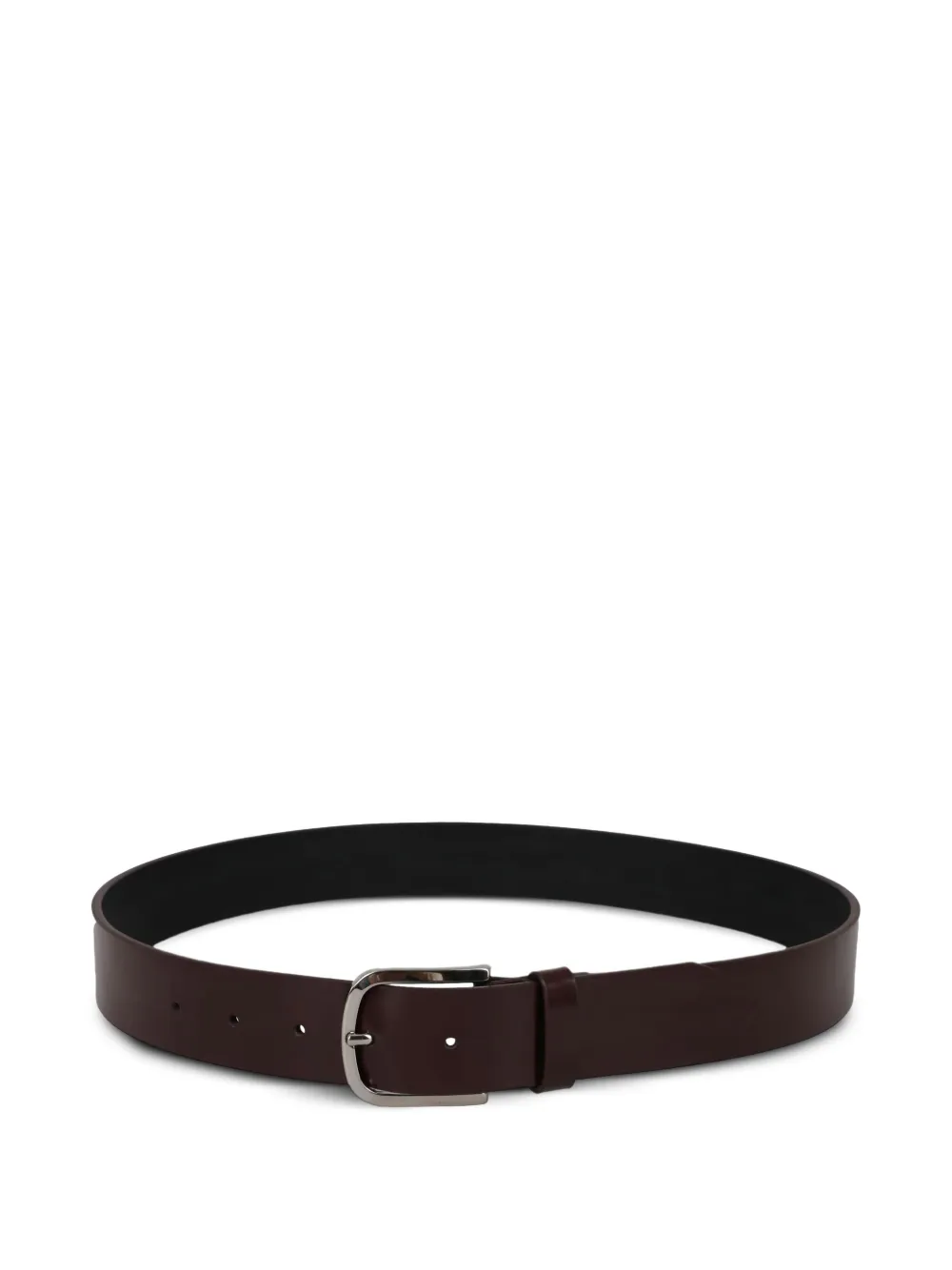 Orciani Leren riem - Bruin