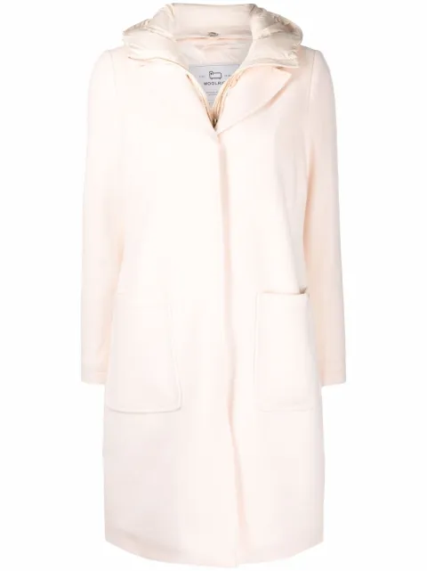 Woolrich padded zip-up coat