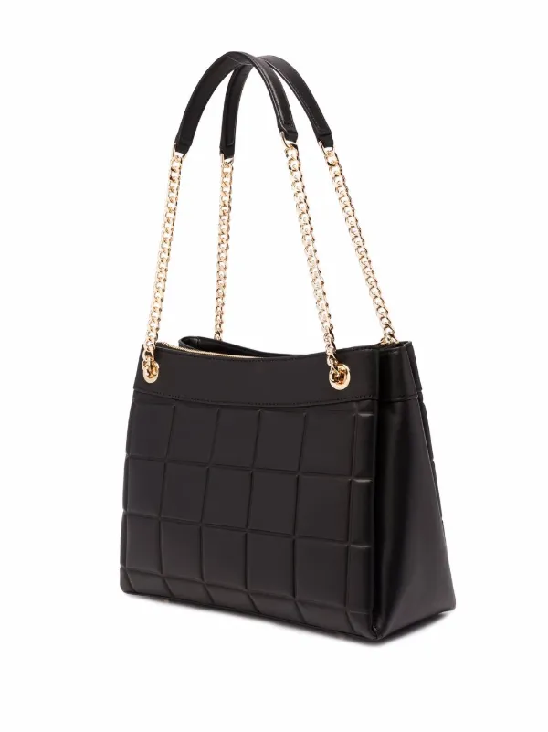 michael kors quilted tote bag