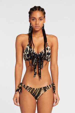 Queen Of Sicily-Print Bikini Top | Roberto Cavalli Bikinis