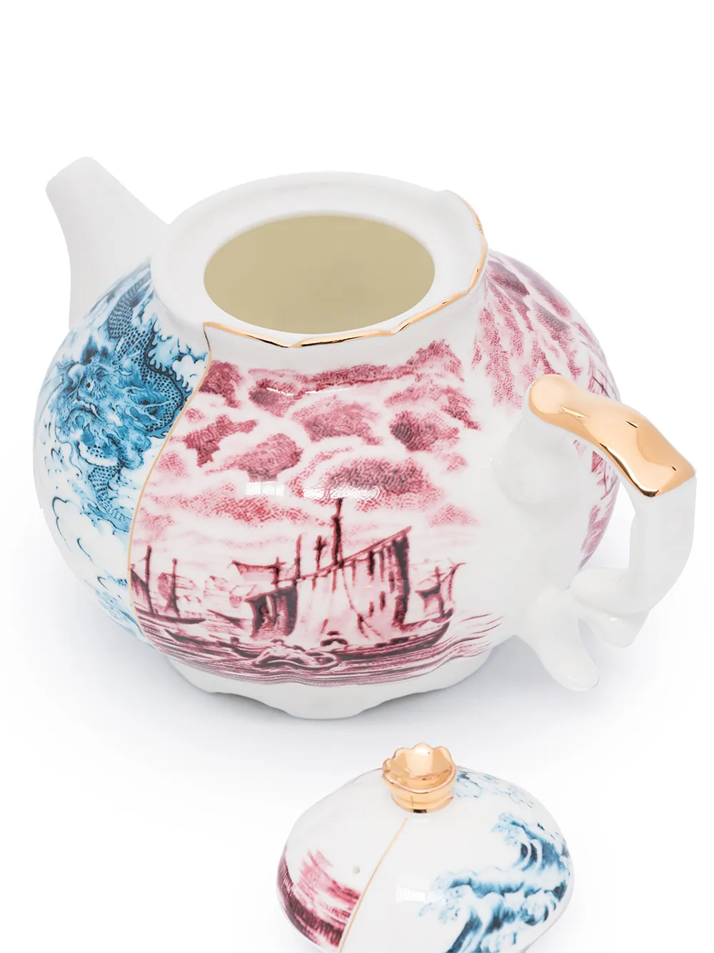 Seletti Hybride theepot - Wit