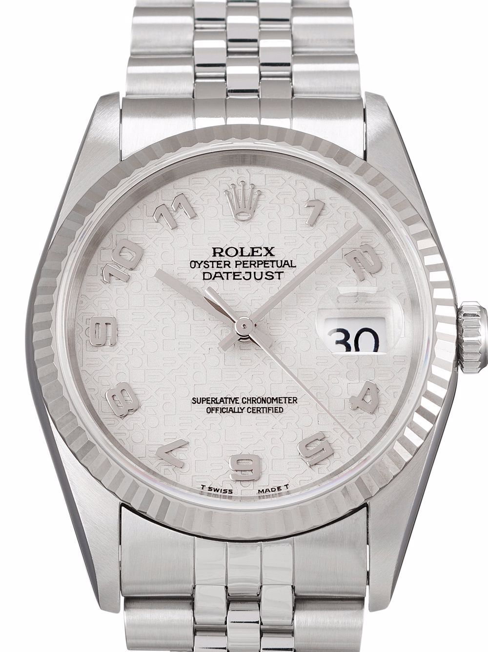 фото Rolex наручные часы datejust pre-owned 36 мм 1996-го года