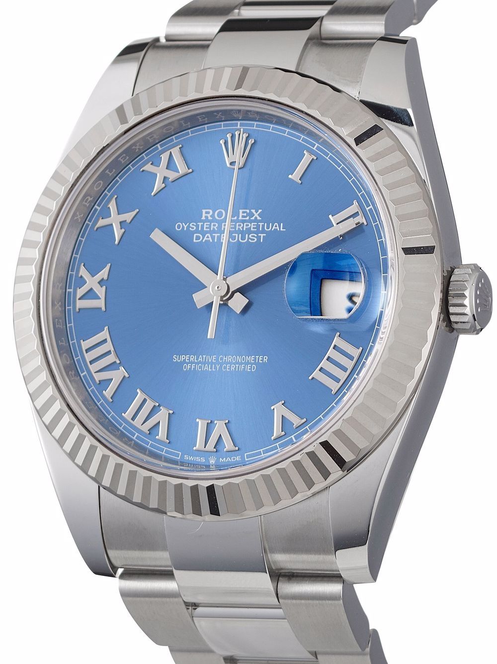 фото Rolex наручные часы datejust pre-owned 41 мм 2021-го года