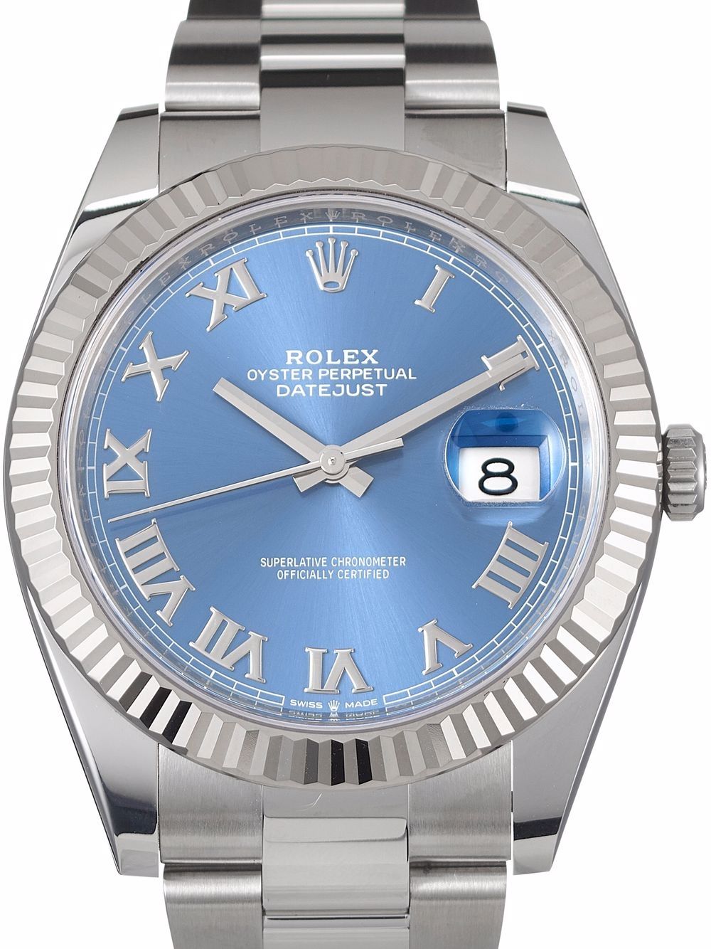 фото Rolex наручные часы datejust pre-owned 41 мм 2021-го года