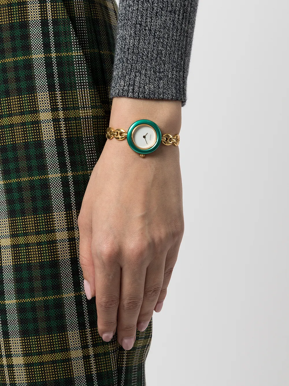 фото Gucci pre-owned наручные часы pre-owned 26 мм 1990-х годов со сменным безелем
