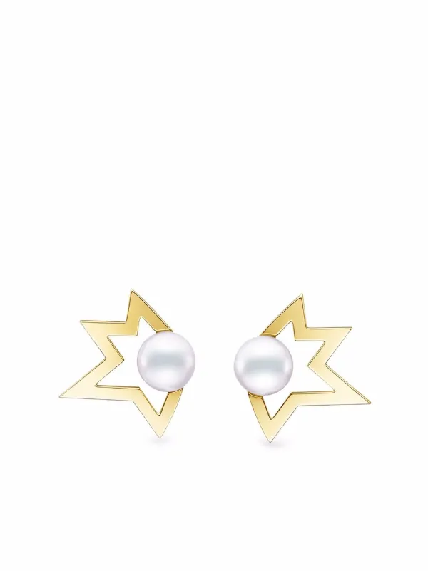 TASAKI Collection Line Comet Plus パール ピアス 18Kイエロー TASAKI Collection Line Comet Plus パール ピアス 18Kイエロー