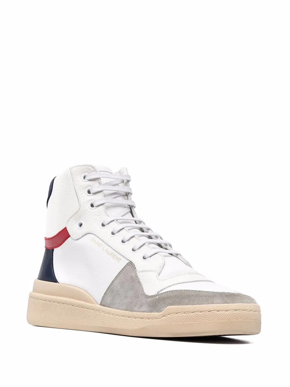 фото Saint laurent высокие кеды