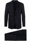 Tagliatore two piece virgin wool suit - Blue