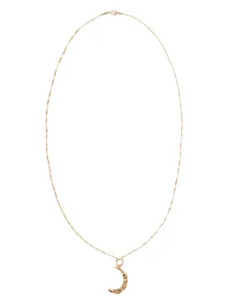 Shop Hermina Athens Méliès Stardust Moon pendant necklace with Express ...