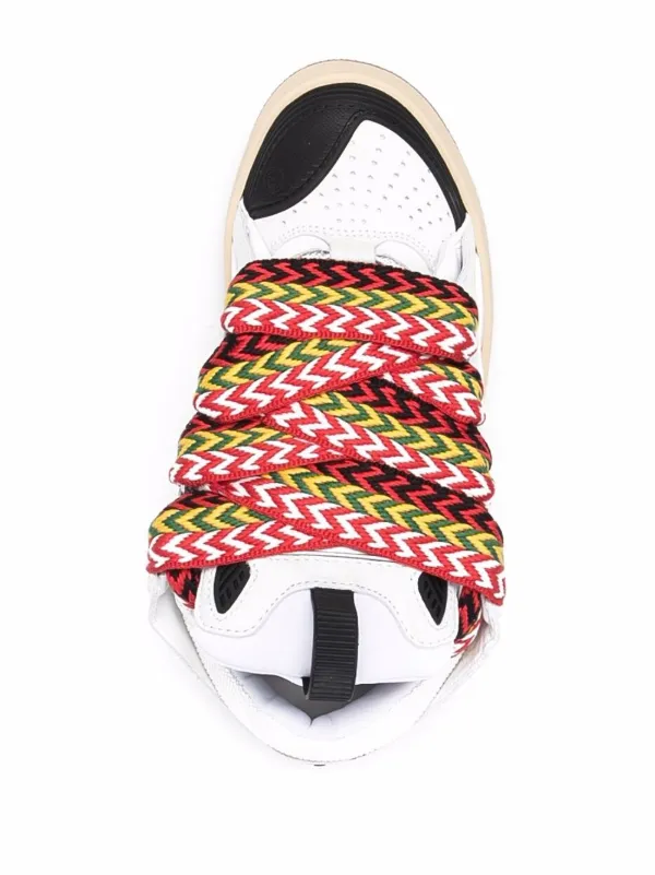 Lanvin Curb lace-up Sneakers | White | FARFETCH