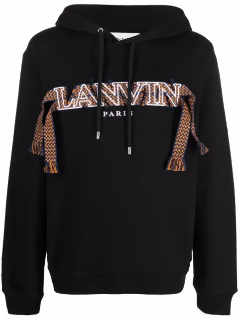 LANVIN ランバン シルクレーヨン パーカー-