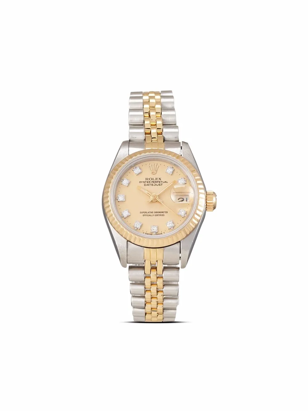 фото Rolex наручные часы lady-datejust pre-owned 26 мм 1986-го года