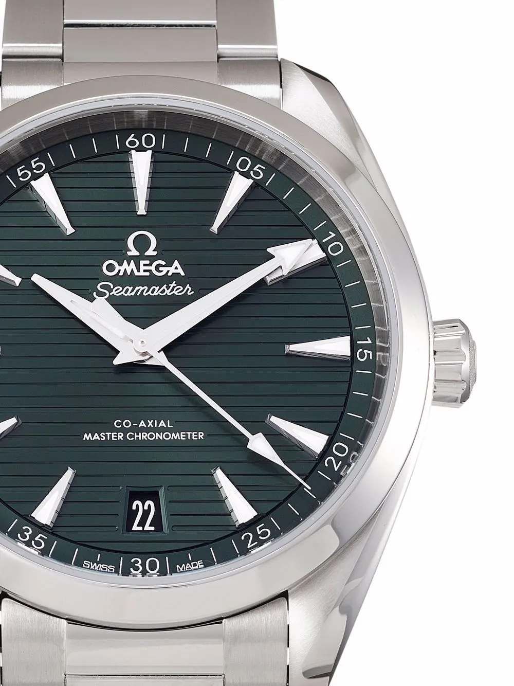 OMEGA 2021 pre-owned Seamaster Aqua Terra 150 M horloge - Groen