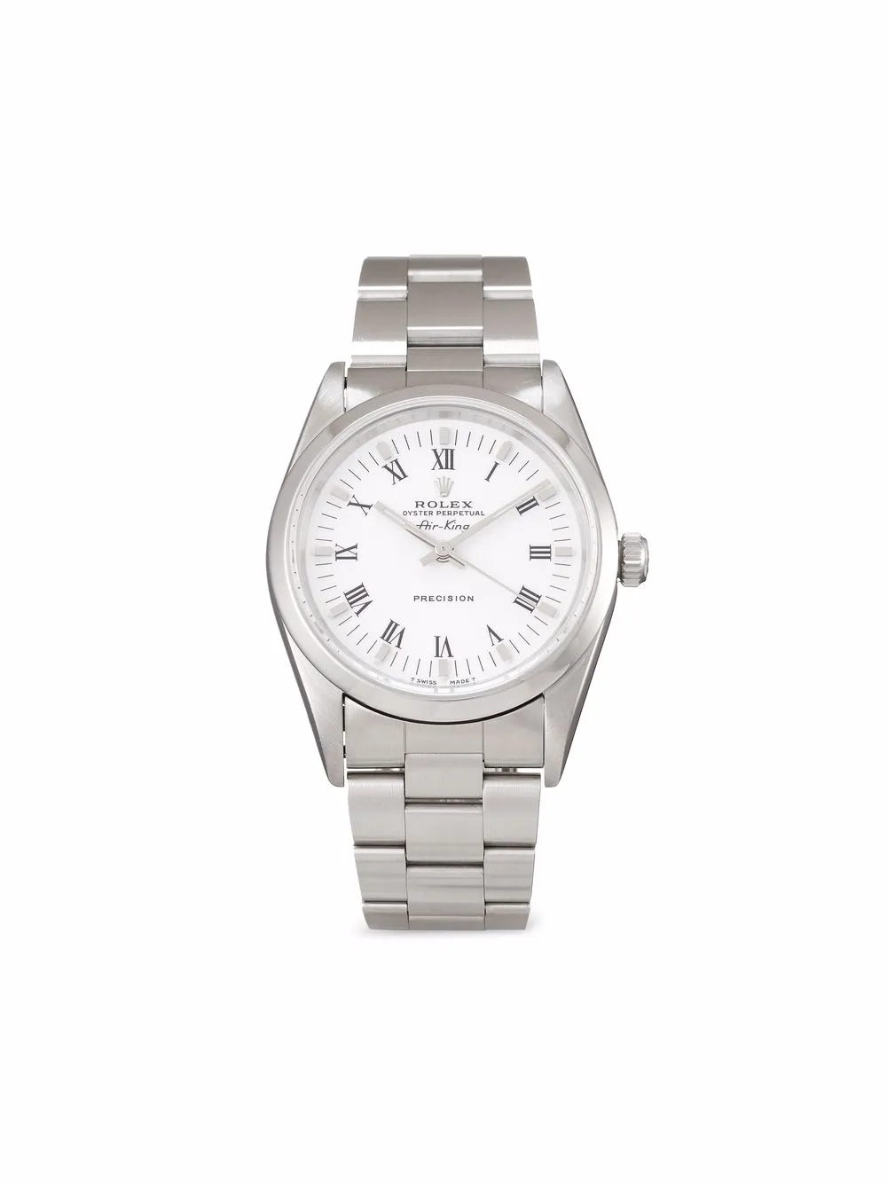 фото Rolex наручные часы air-king precision pre-owned 34 мм 1997-го года