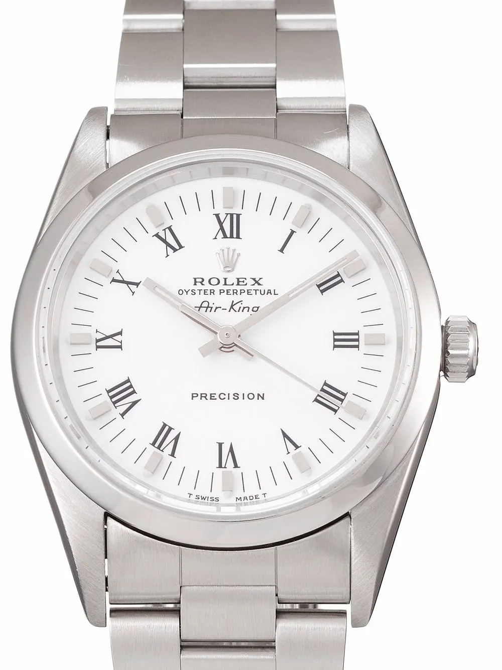 фото Rolex наручные часы air-king precision pre-owned 34 мм 1997-го года
