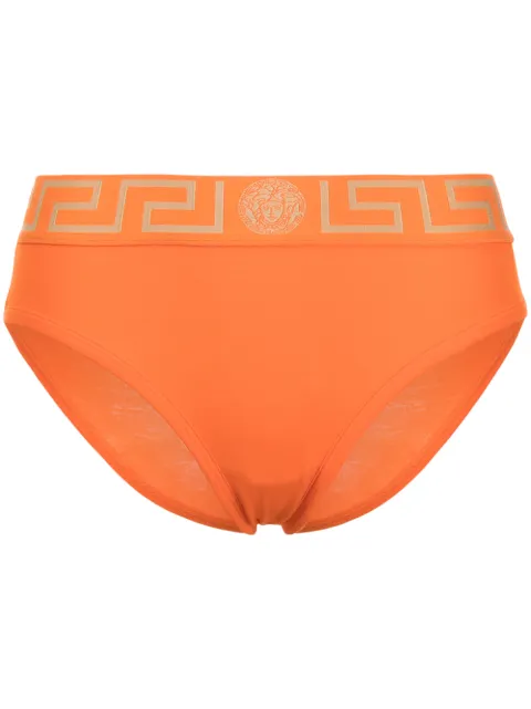 Versace calzones con motivo Greca