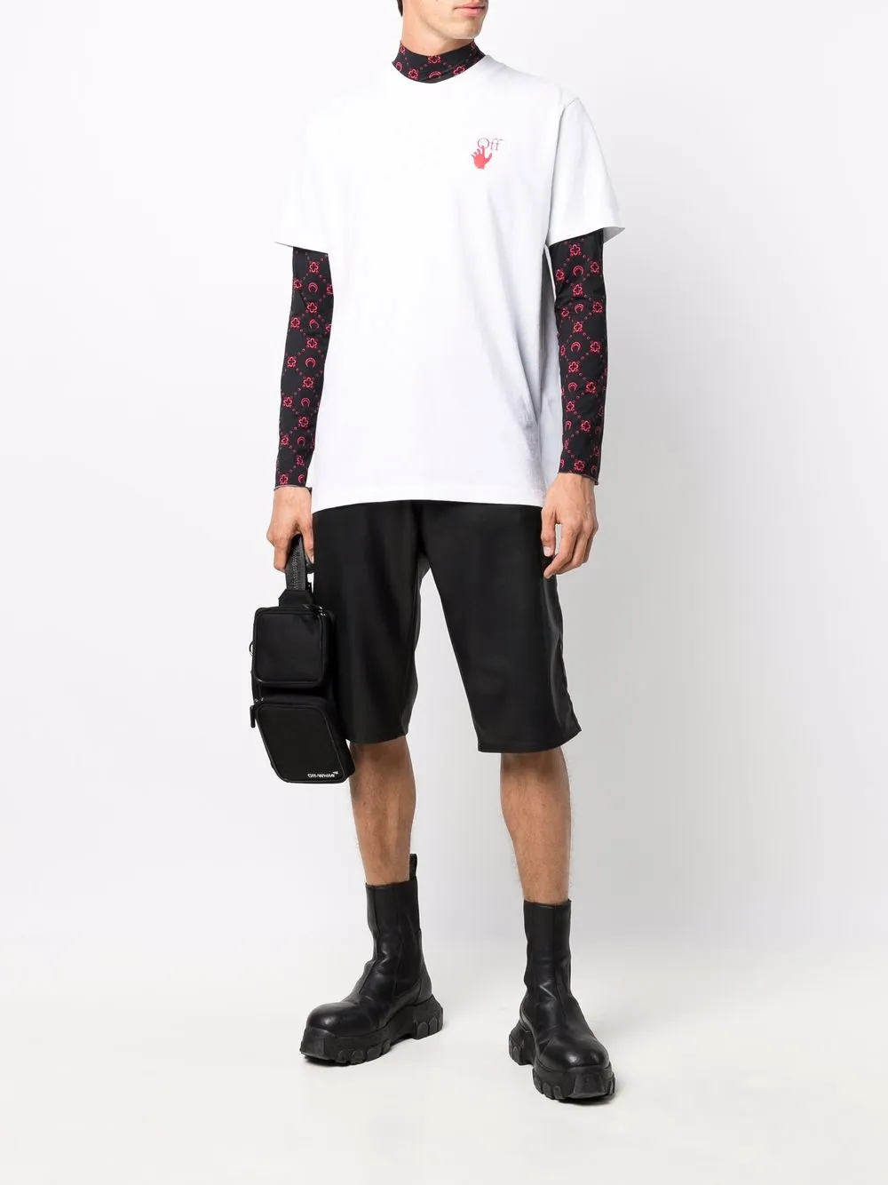 фото Off-white футболка с логотипом