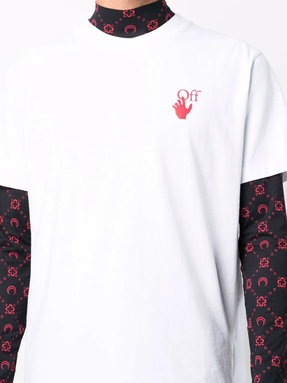 фото Off-white футболка с логотипом