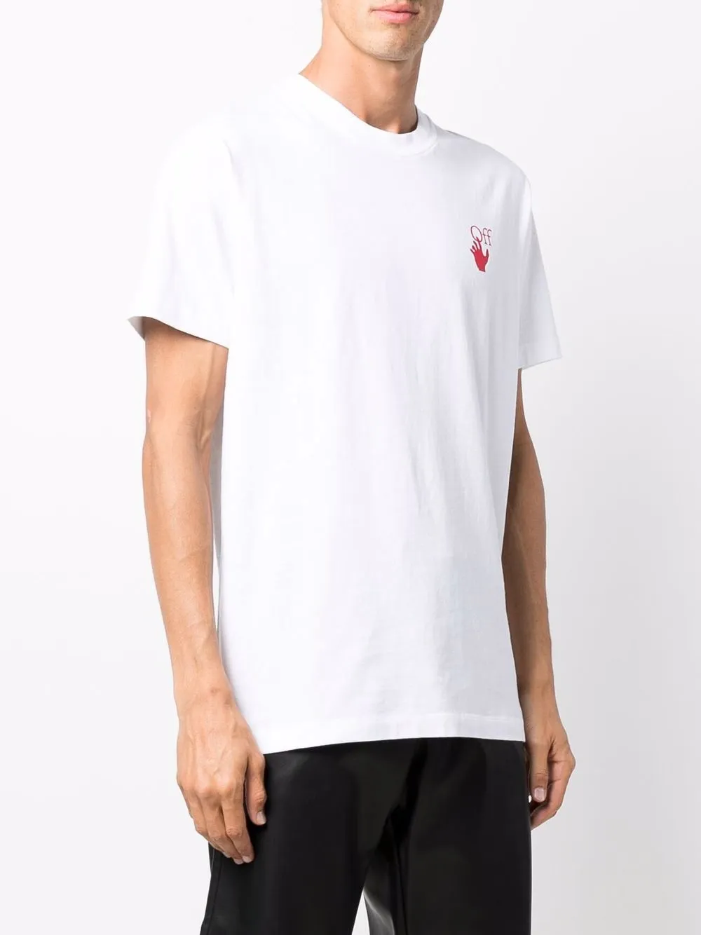 фото Off-white футболка с логотипом