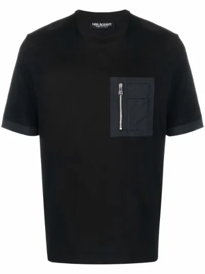 zip pocket T-shirt | Neil Barrett 