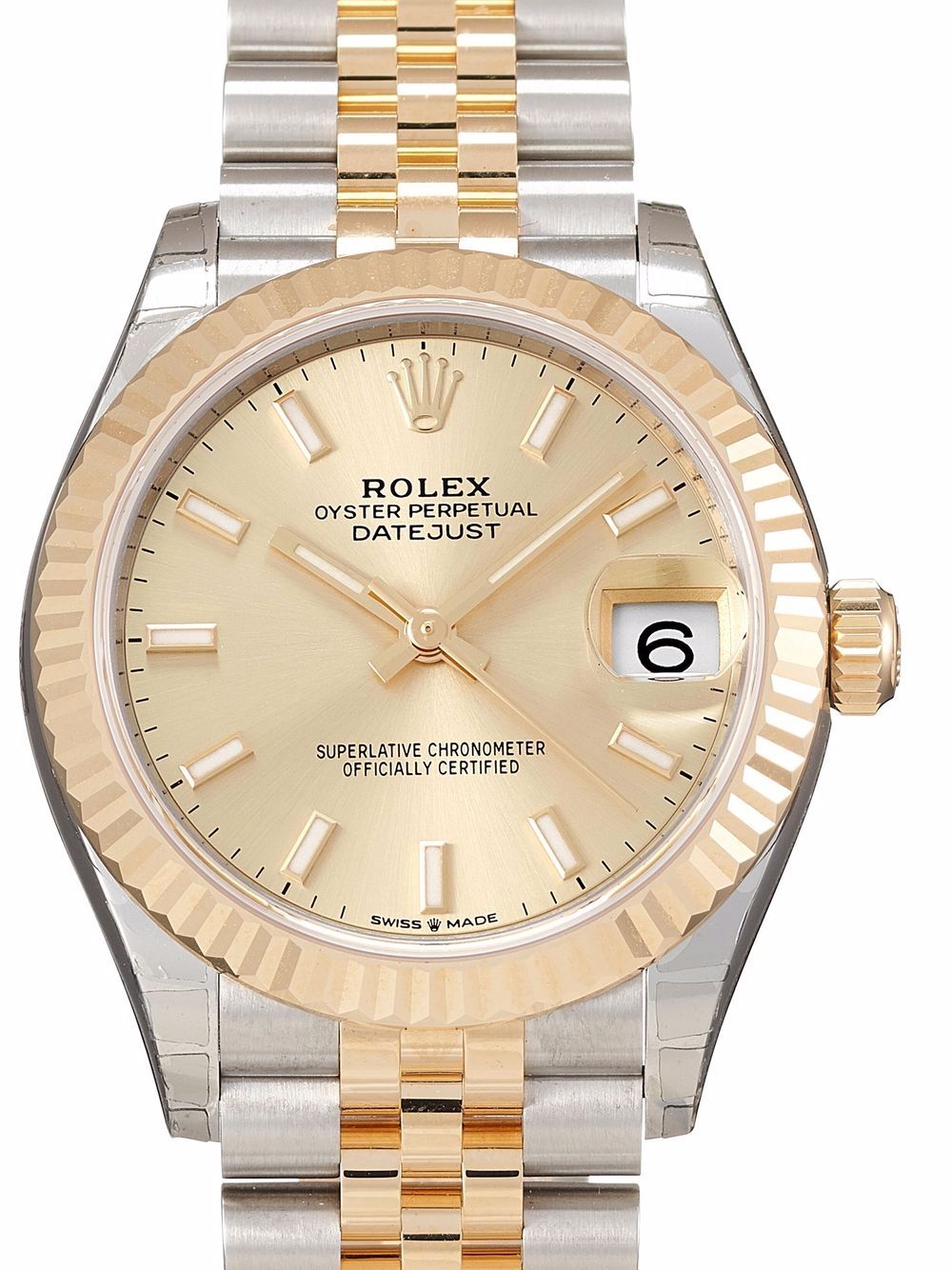 фото Rolex наручные часы datejust pre-owned 31 мм 2021-го года